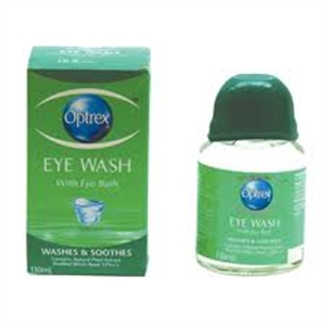 Picture of Optrex Eye Wash With Eye Bath 110ml